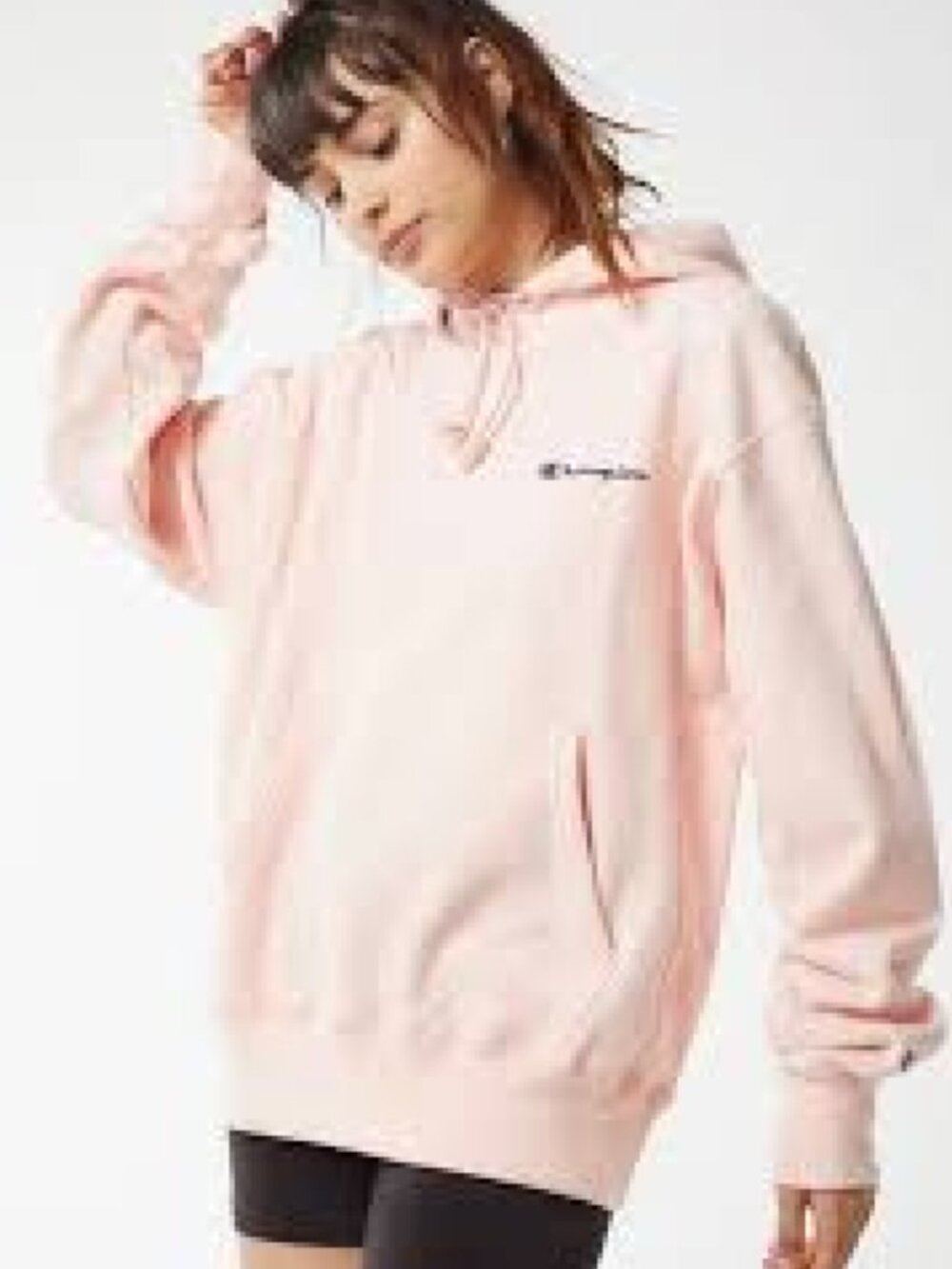 Champion Light Peach Pullover Hoodie